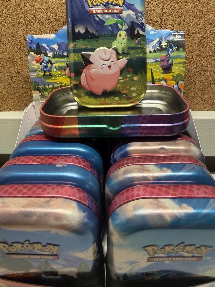 Pokémon Ascended Heroes Mini Tins **EMPTY x 16