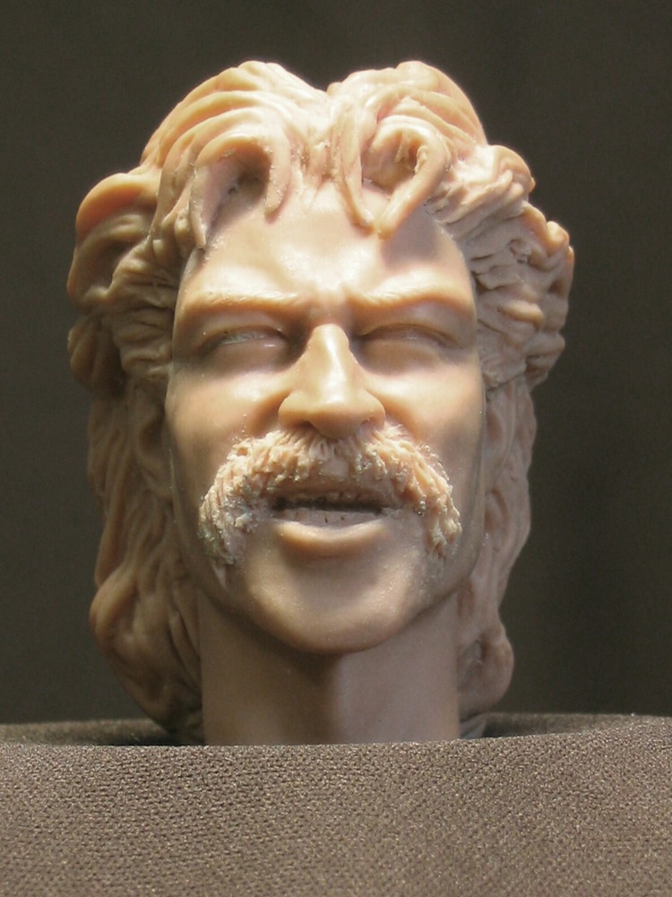 CMD-14 CUSTOM RESIN UNPAINTED HEAD SCULPT Action figures 1/6 Scale