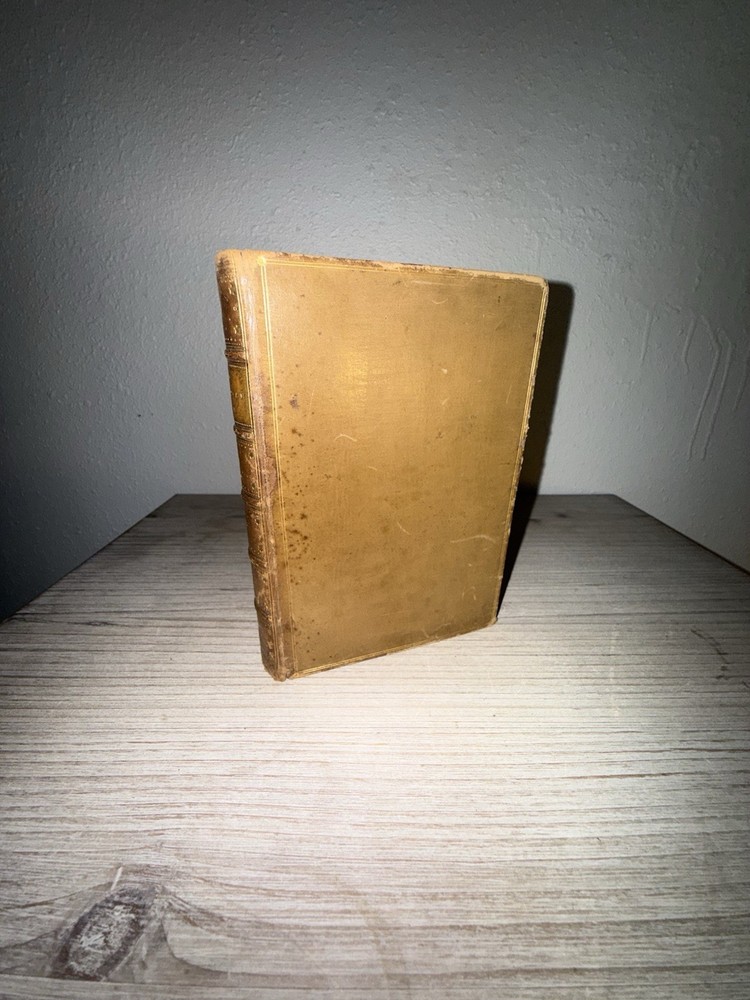 1866 The Christian Year Thoughts in Verse Fine Leather Binding Oxford Antique