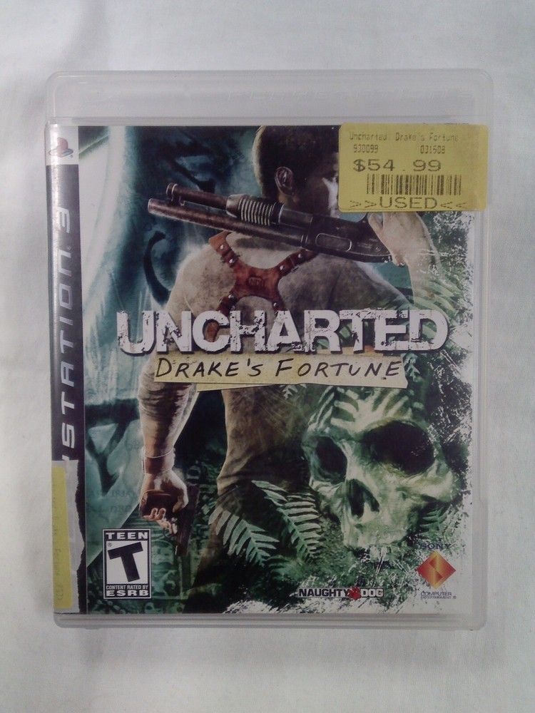 Uncharted: Drake's Fortune (Sony PlayStation 3, 2007)