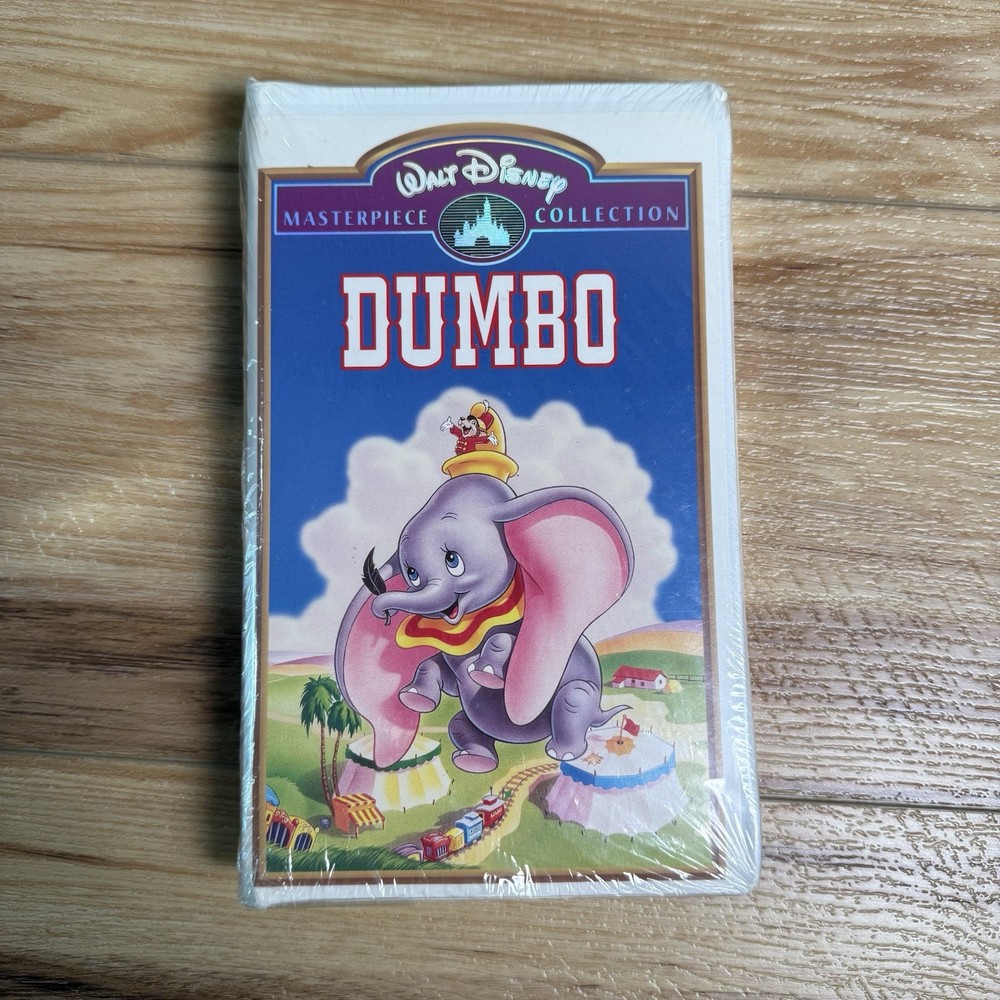 Dumbo (Vhs, 1998) Masterpiece Collection 024 Classic Vintage Disney Movie