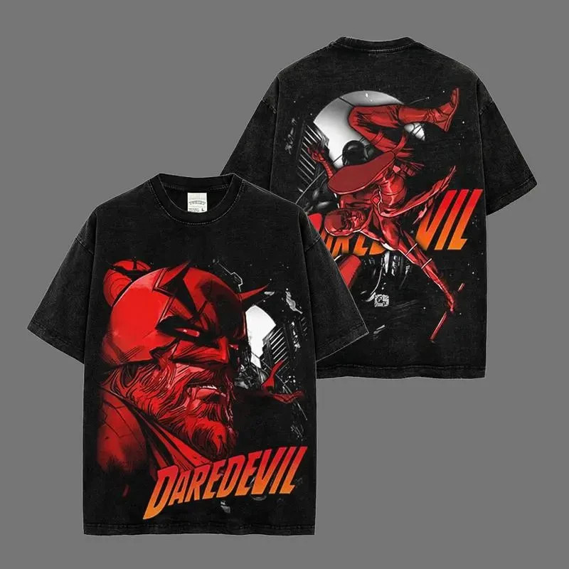 Daredevil Comic T-Shirt, Character Comics TV Series Graphic Design Unisex
