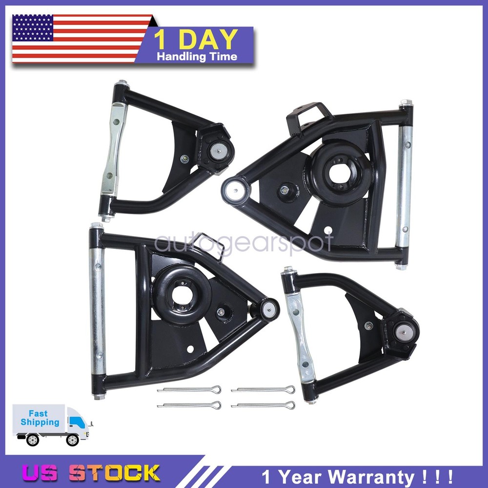 Tubular Control Arms Set Of 4 For Chevrolet C10 1973-1987 Upper And Lower