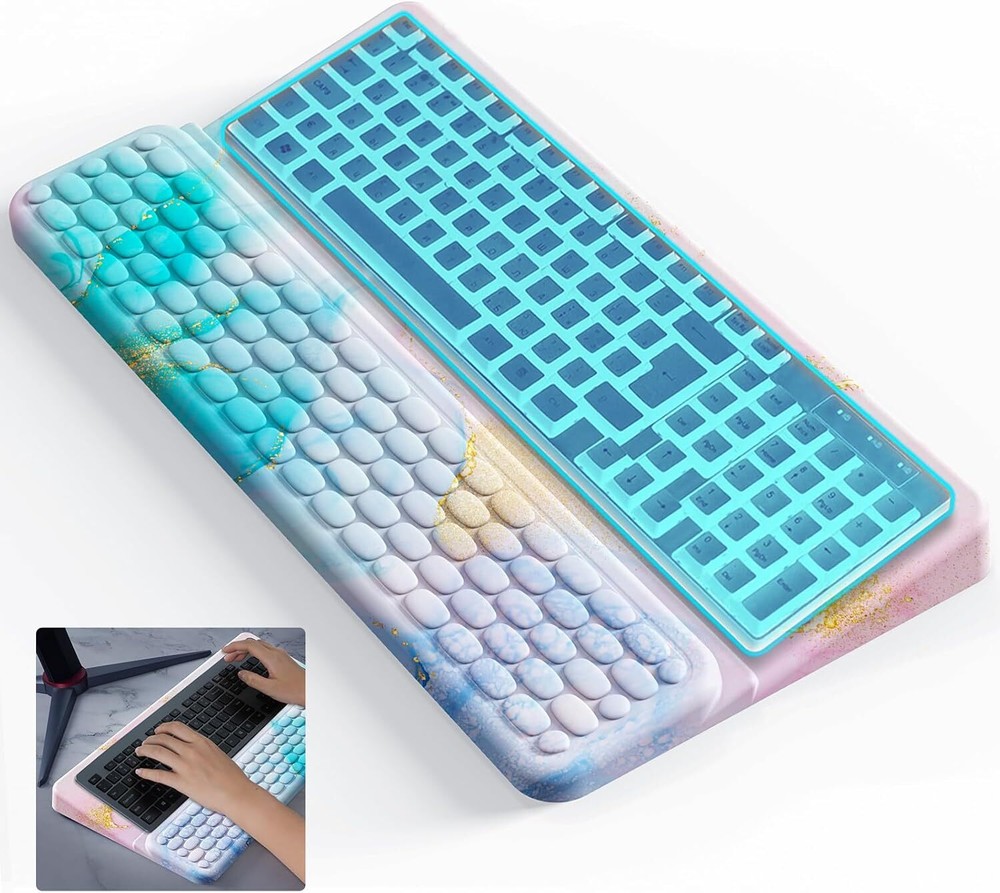 Ergonomic Desktop Keyboard Stand for Comfortable Typing