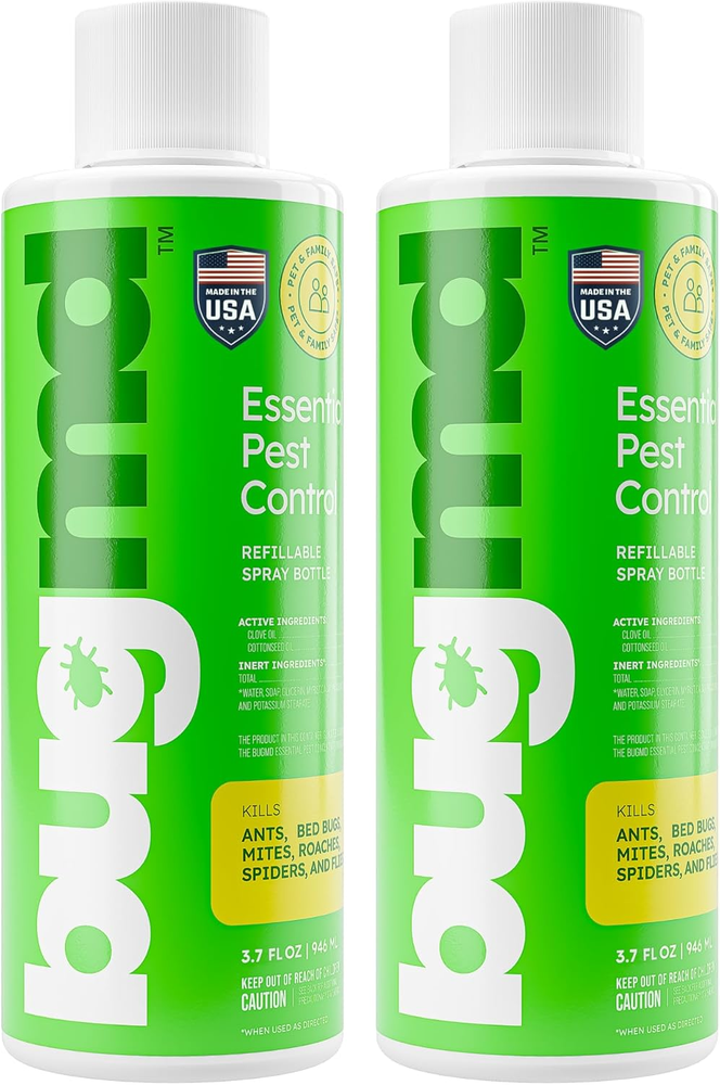 Pest Control Essential Oil Concentrate (3.7 Oz, 2 Pack) - Plant Powered Bug Spra