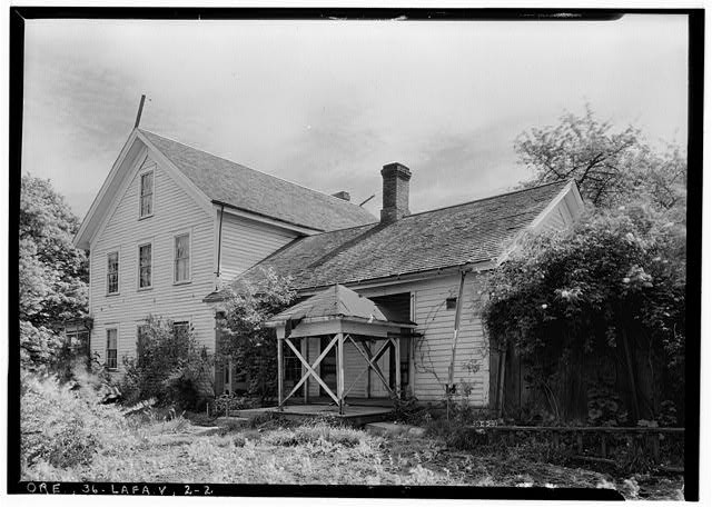 2. Historic American Buildings Survey, 1934. - Francis Fletcher House,