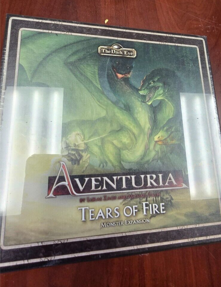 AVENTURIA TEARS OF FIRE Monster Expansion Board Game SEALED NEW Ulisses 2018 ENG