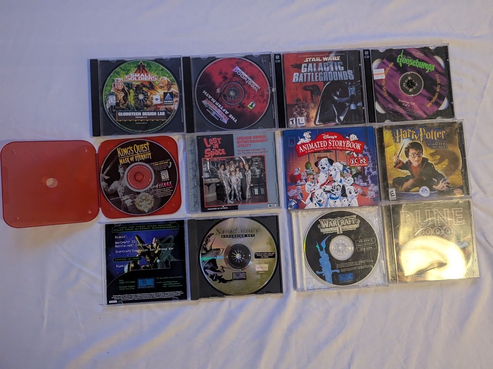 Old Pc Game Lot (UNTESTED) *READ*