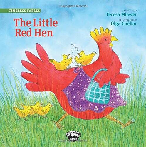 The Little Red Hen (Timeless Fables) - Paperback By Teresa Mlawer - GOOD