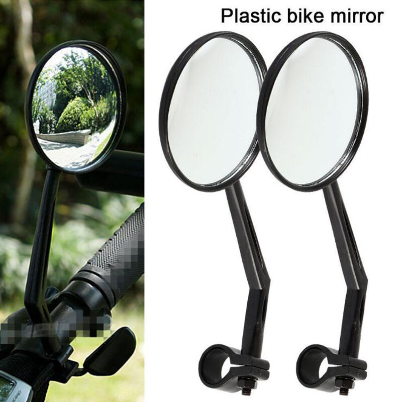 1 Pair Cycling Riding Bicycle Bike Reflector Mirror 360 Rotation Rearview MY.$q