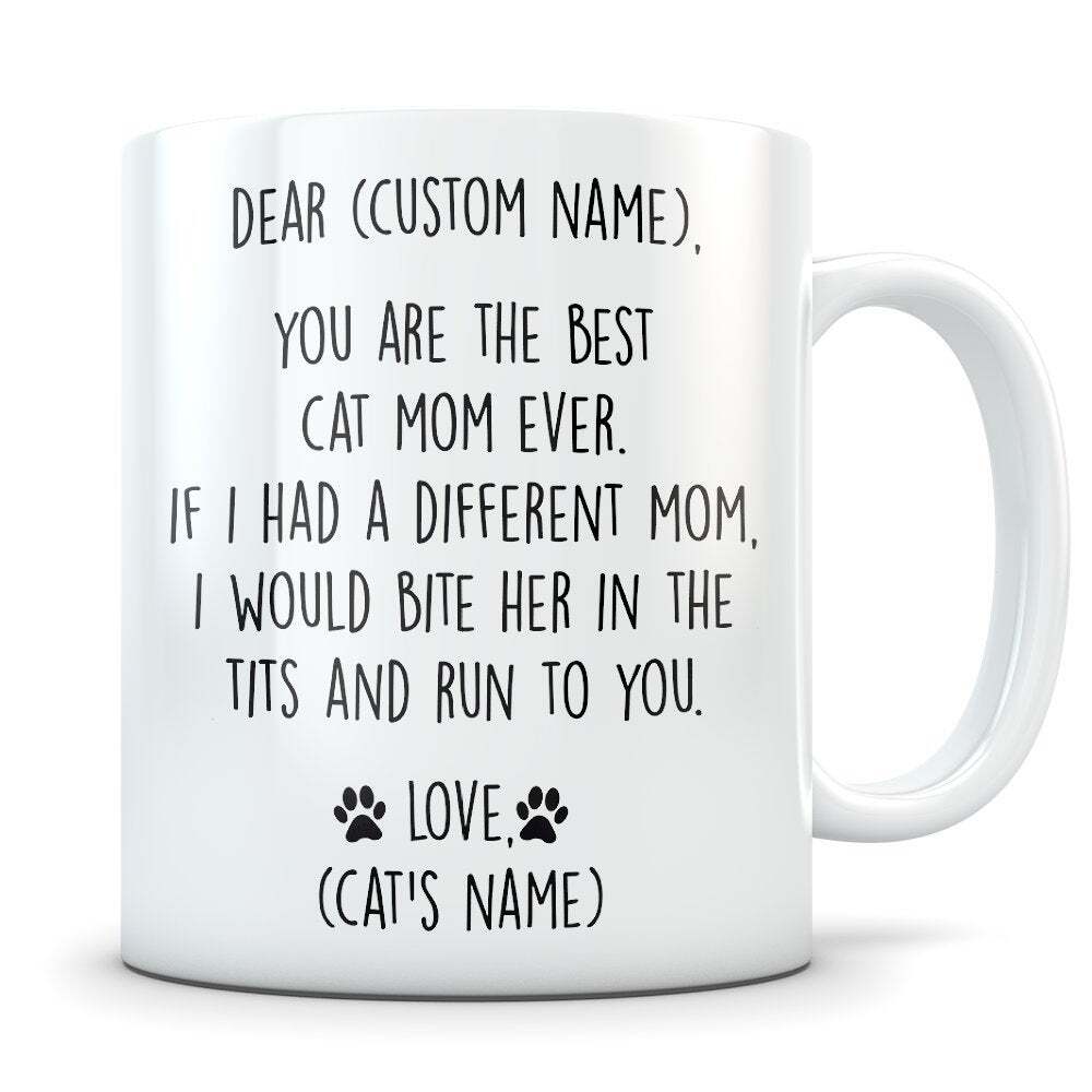 Cat Mom Gifts Cat Gifts For Women Cat Mom Mug Cat Gifts Best Cat Mom Ever Funny