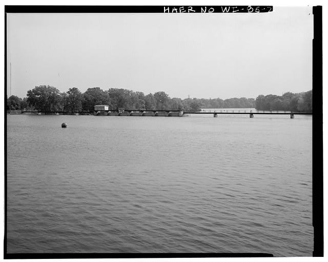 2. VIEW SOUTH/SOUTHEAST, Cedars Dam - Cedars Lock & Dam, 4527 East