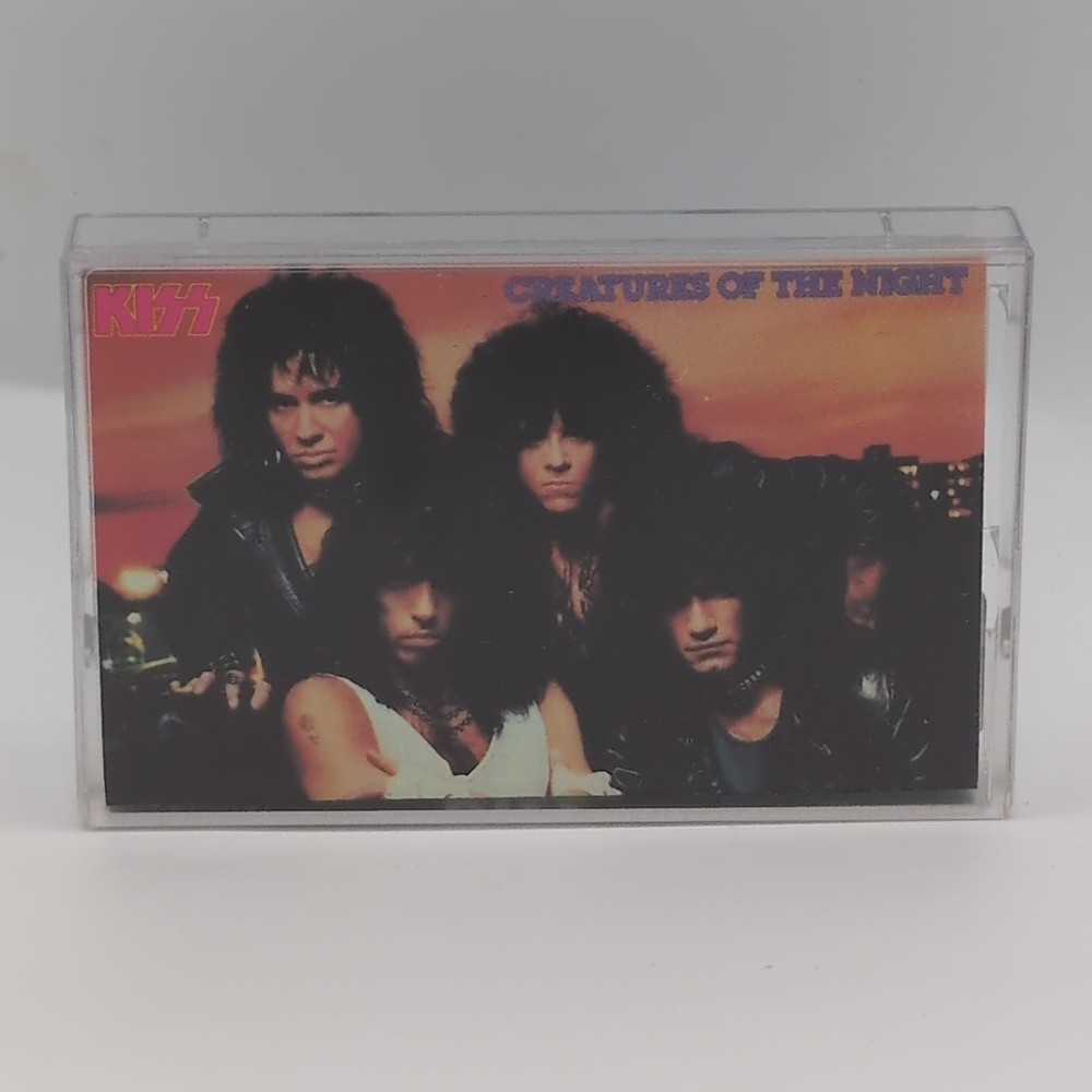 Kiss Creatures of the Night 1990 Cassette Island Mercury