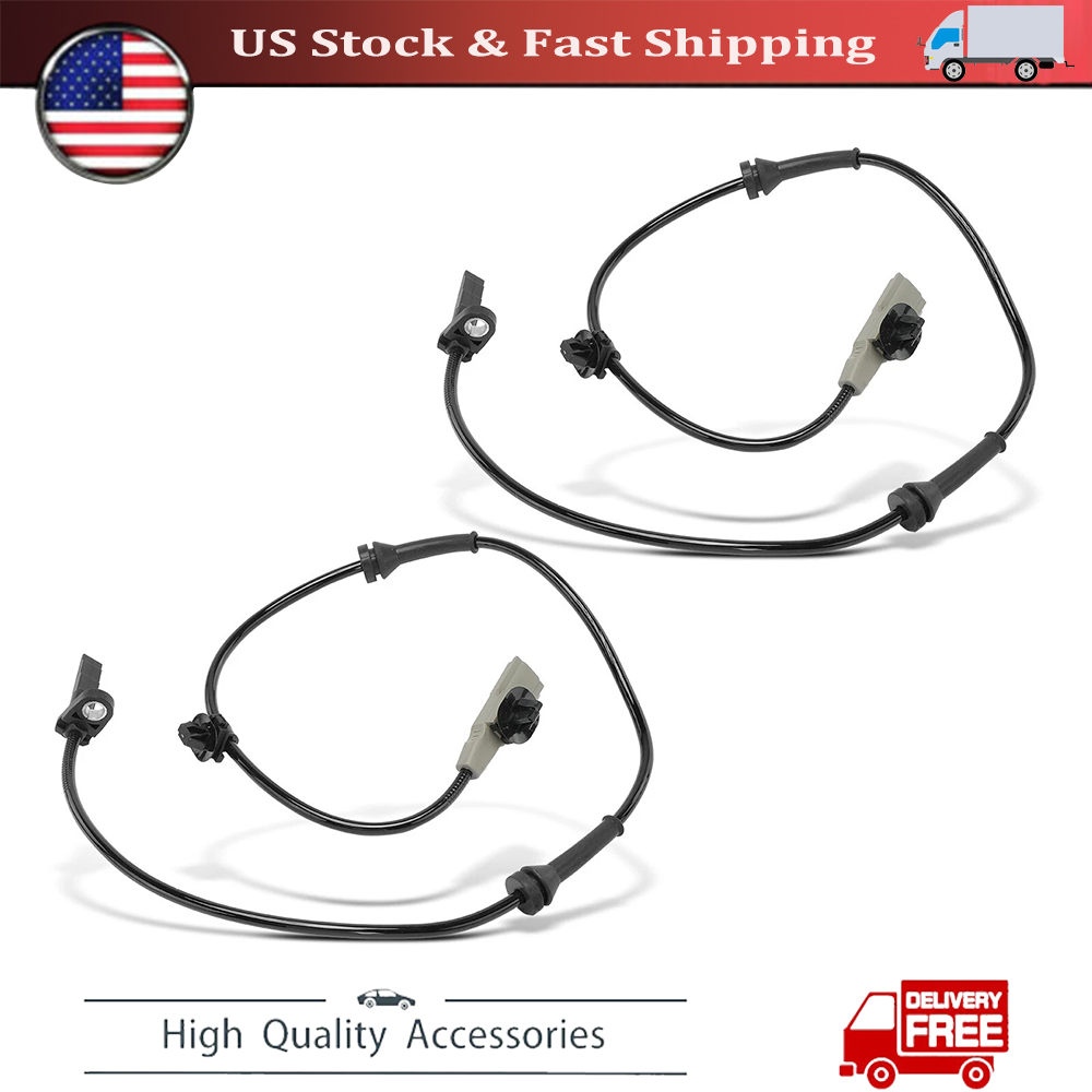 2PC L+R ABS Wheel Speed Sensor Front  for Nissan Kicks 2018-2024 Versa 2020-2022
