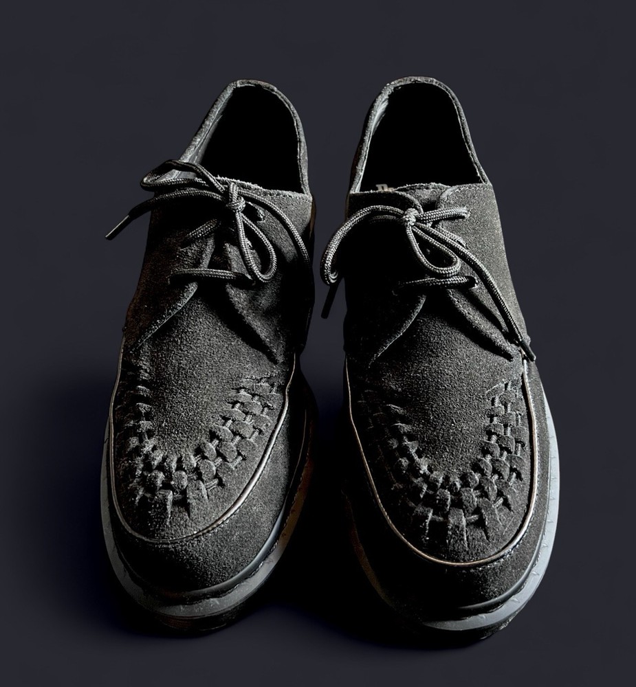 New Dr. Martens Ramsey Supreme Creeper Black Suede
