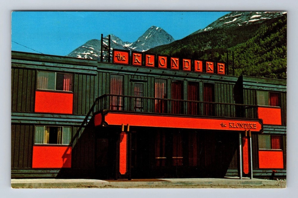 Skagway AK-Alaska The Klondike Hotel Vintage Postcard