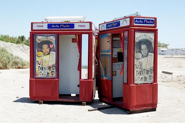 Photo:Salton Sea California Imperial Valley 2012 Auto Photo Booths