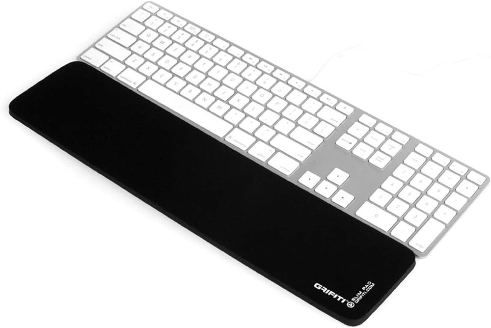 GRIFITI Slim Wrist Pad 17x4x0.25 Inches Ergonomic Support