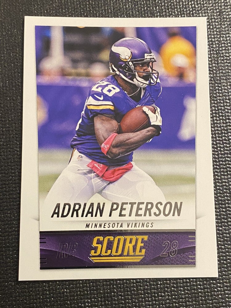 2014 Score Adrian Peterson #124 Minnesota Vikings
