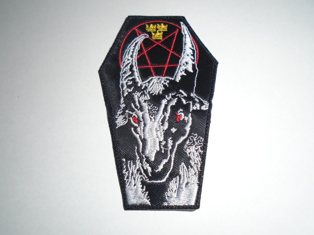 BATHORY BLACK METAL EMBROIDERED PATCH