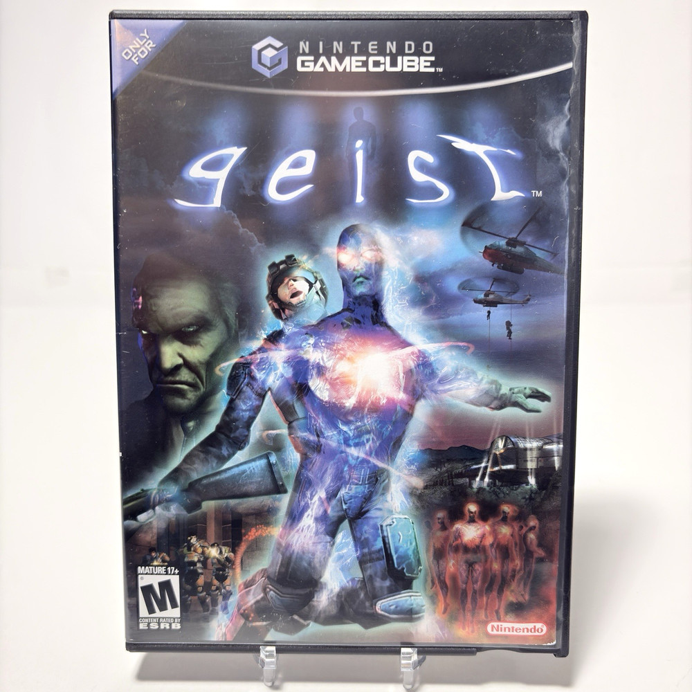 Geist Nintendo Gamecube Complete CIB Tested Clean Fast Shipping