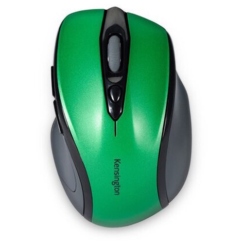 Kensington K72424am Pro Fit Mid-size Wireless Mouse Emerald Green