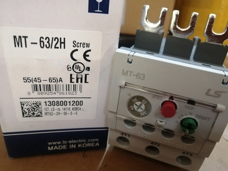 1PCS NEW FIT FOR LS thermal relay MT-63/2H 45-65A