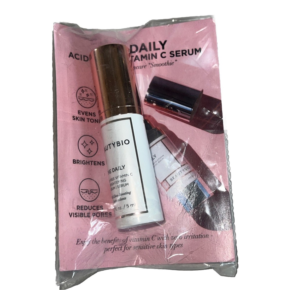 BeautyBio The Daily Acid-free Vitamin C Brightening Serum 0.17oz/5ml Travel Size-image