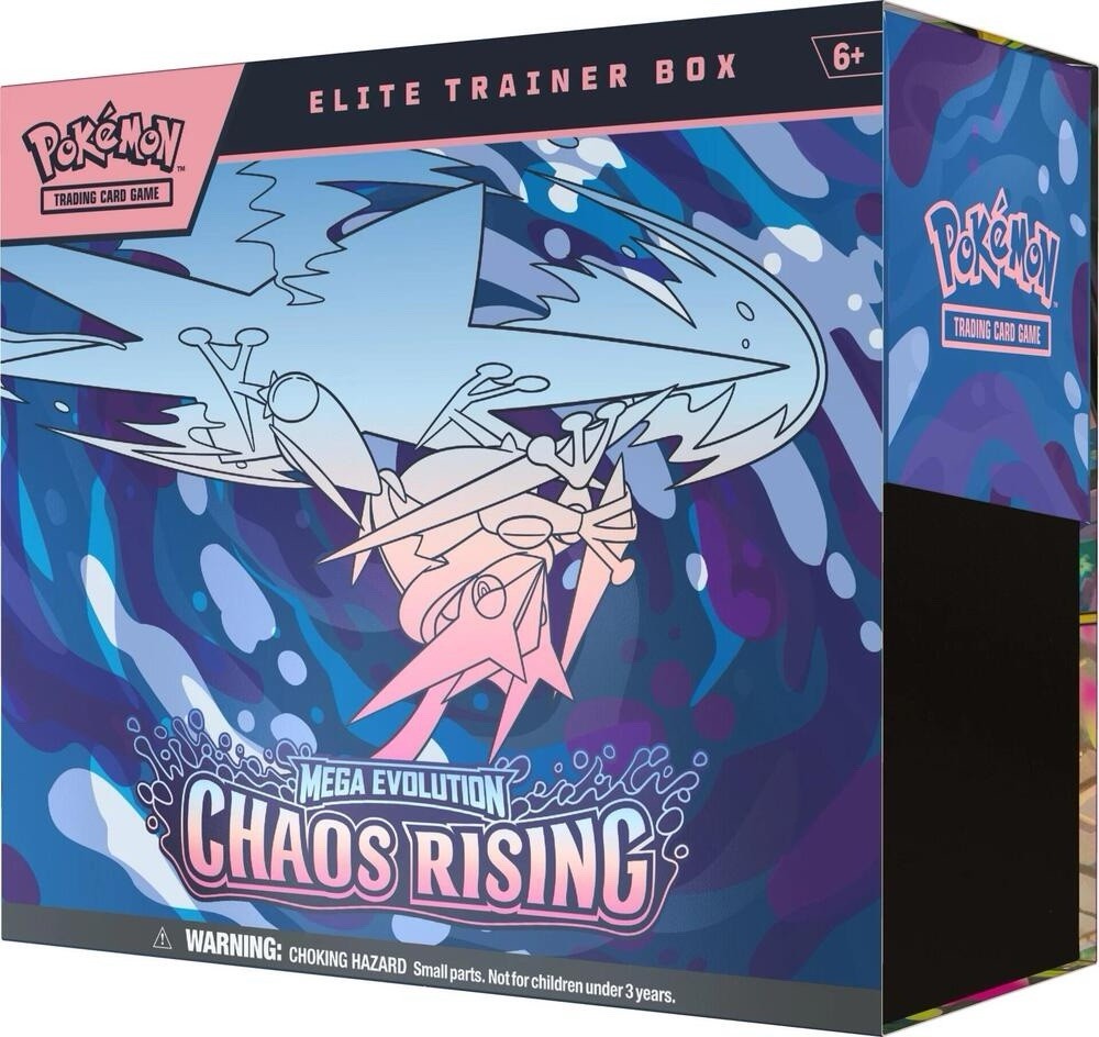 Sealed Chaos Rising Elite Trainer Box ME04 ETB PRESALE 5-22 RELEASE