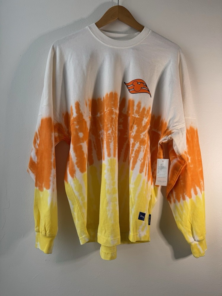 Disney Cruise Line Halloween Candy Corn Spirit Jersey Size S