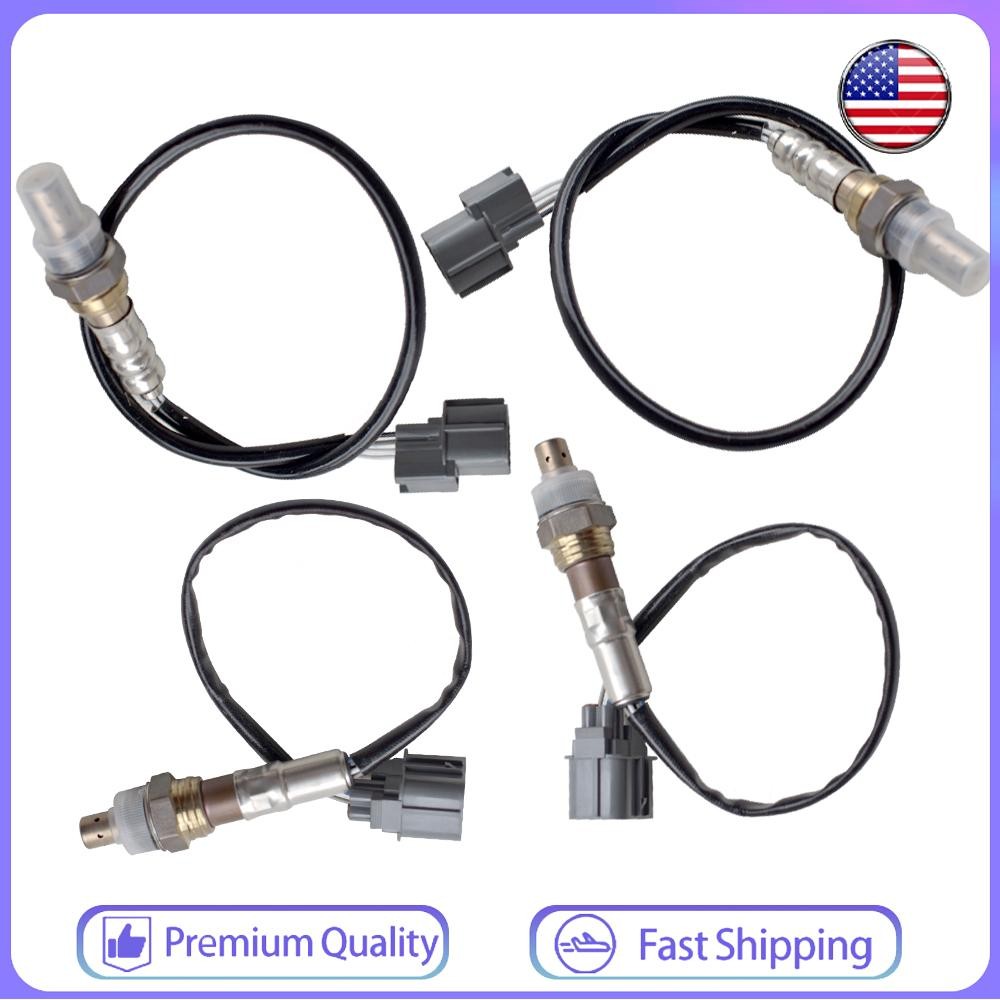 For Honda Accord 3.0L V6 2003 2004 2005 2006 2007 Set of 4 Oxygen O2 Sensors