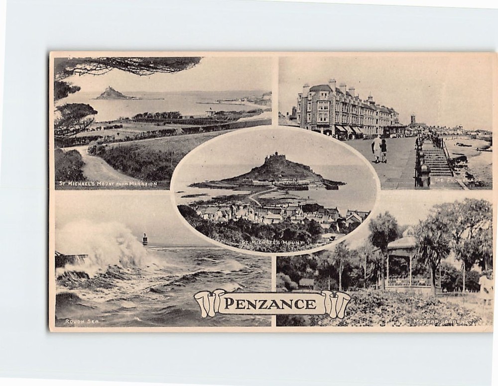 Postcard Penzance England