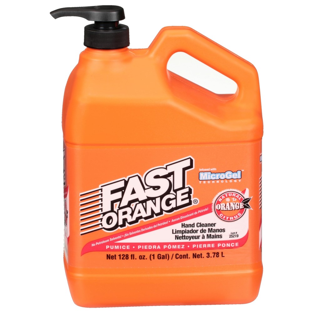 Fast Orange 25219 Heavy Duty Pumice Hand Cleaner with Natural Citrus Scent