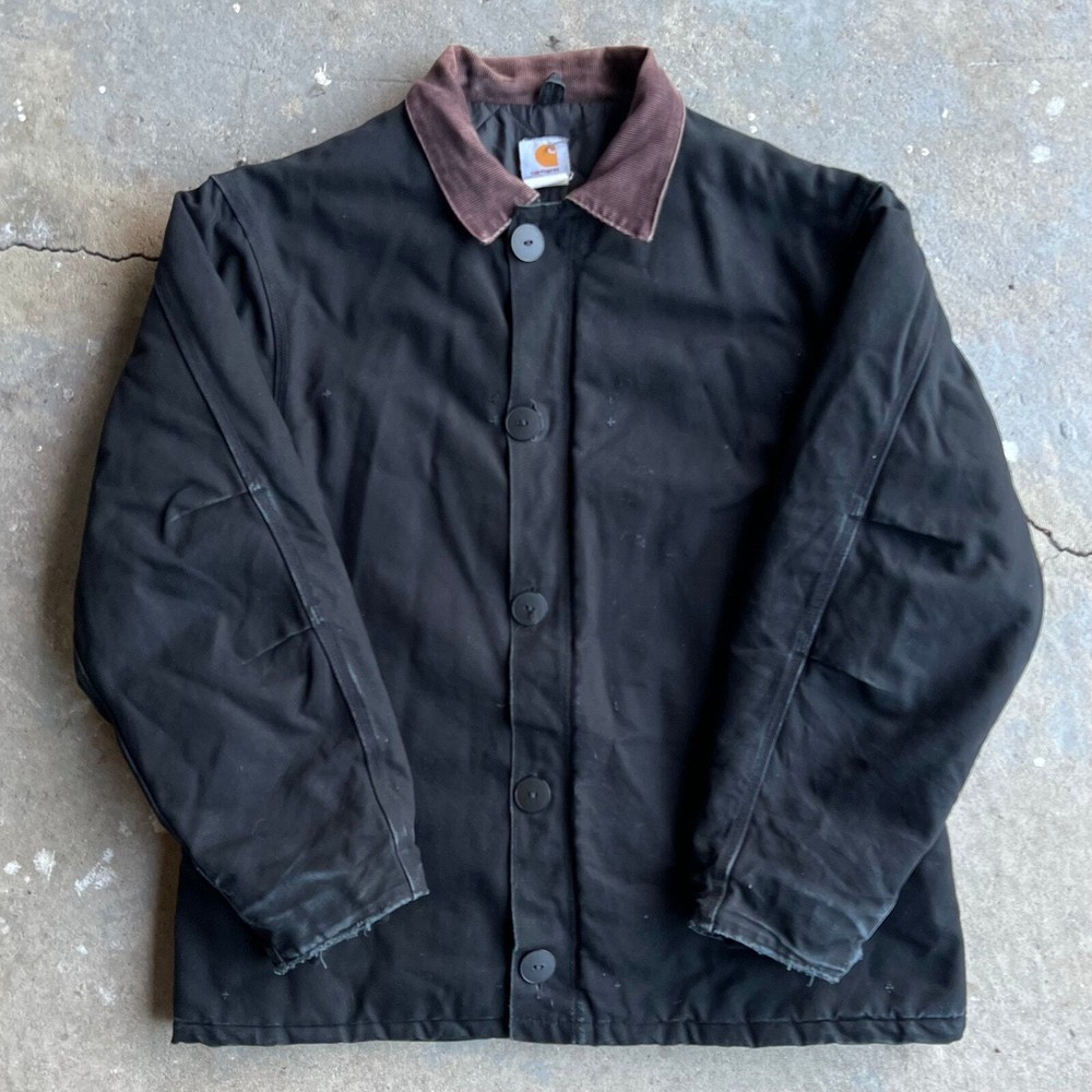 Vintage Y2K  black carhartt arctic style work wear jacket