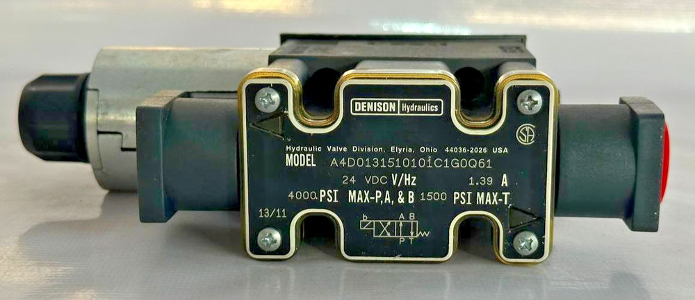 Denison Hydraulics Directional Control Valve A4D0131510101C1G0Q61