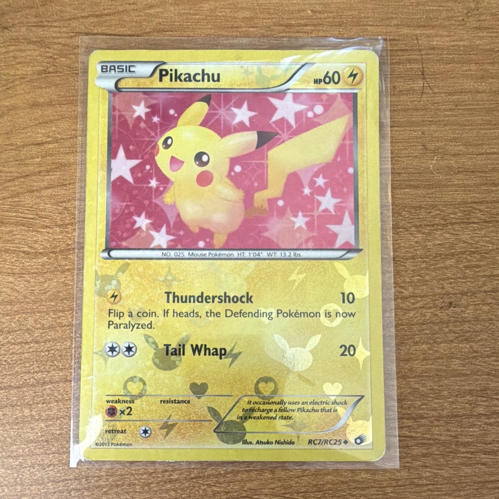 The Pokémon Company Pikachu RC7/RC25 Holo Legendary Treasures RC 2013 EN UC