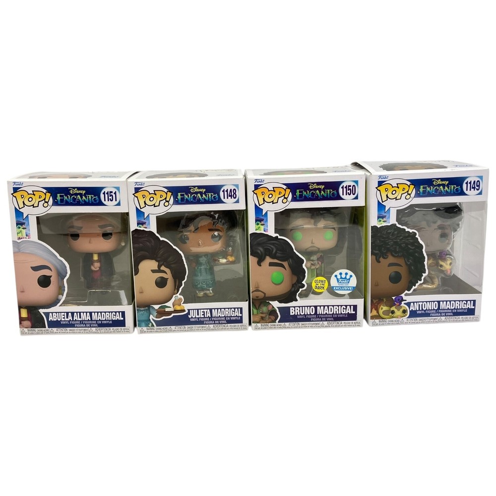 Funko POP Disney Encanto Vinyl Figure Lot Of 4 New Antonio Bruno Abuela Julieta-image