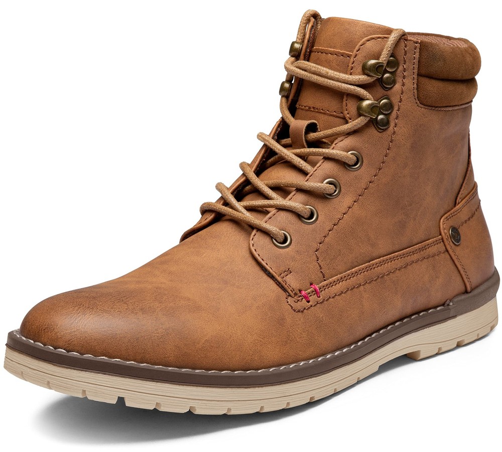 Men's Casual Chukka Boots, Motorcycle Hiking Boot, Outdoor Footwear for Men