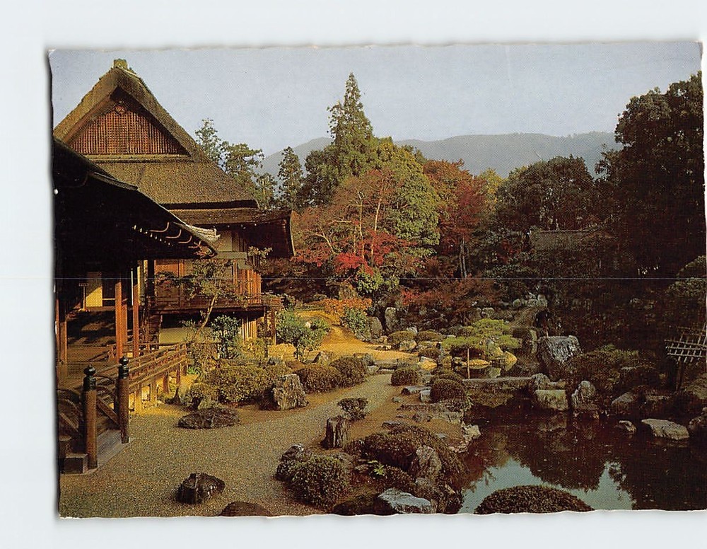 Postcard The Garden Of Sanboin Temple Kyoto Japan