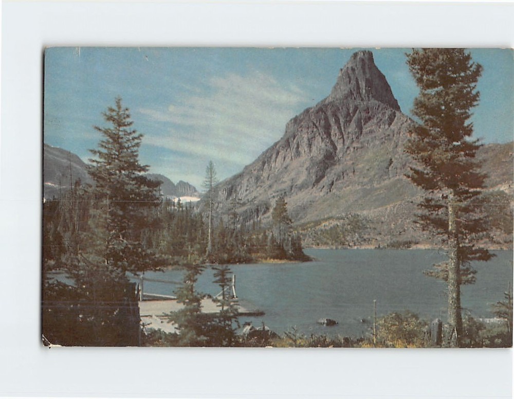Postcard Glacier National Park Montana USA