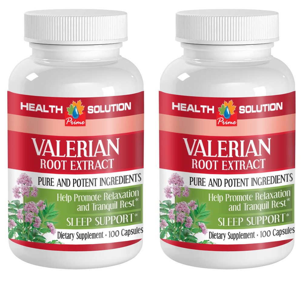 blood pressure diet - VALERIAN ROOT EXTRACT - valerian herb tea - 2 Bottles