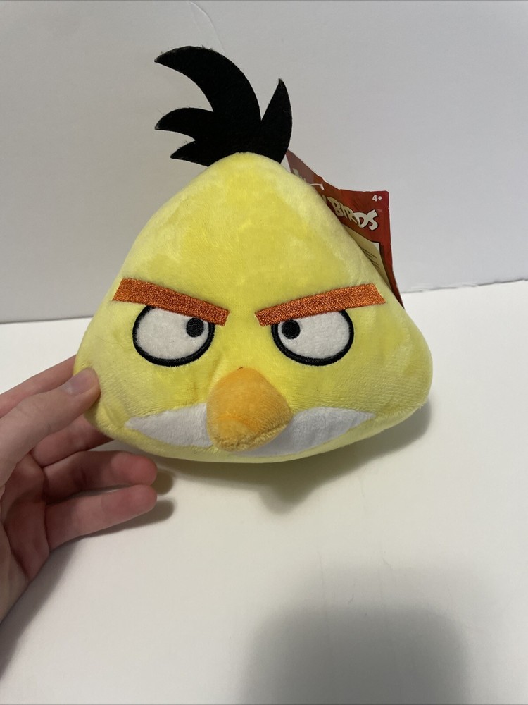 New Angry Birds Plush Yellow Bird Stuffed Animal 6