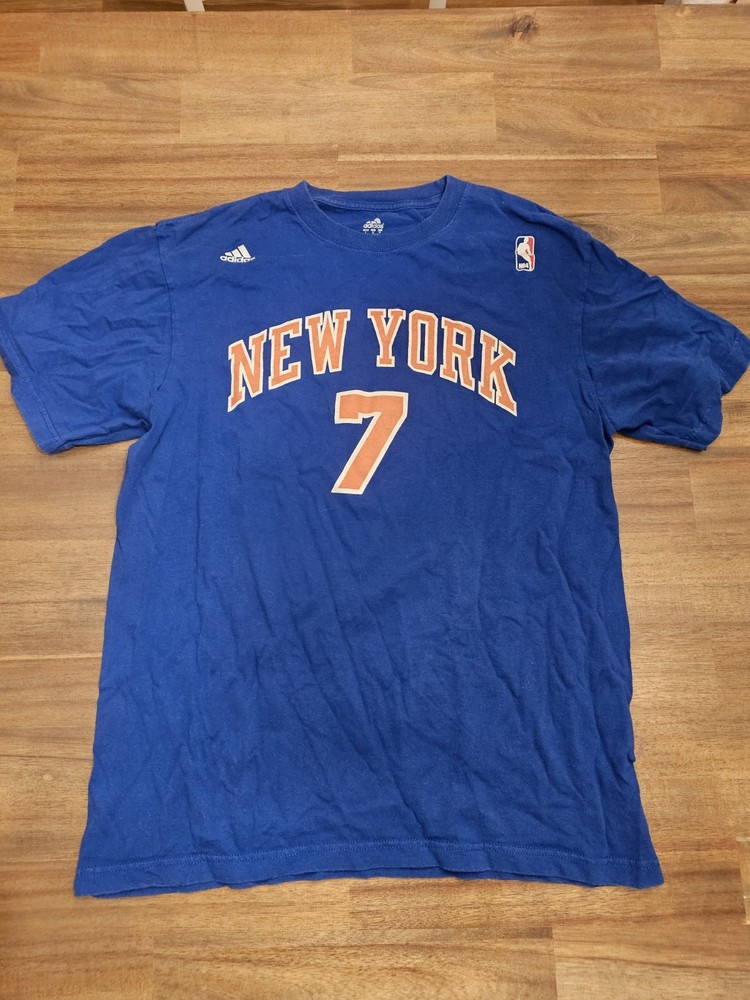 Adidas - New York Knicks - Carmelo Anthony - Player Jersey T Shirt - Men's Large