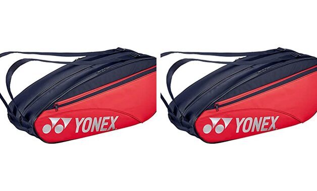 YONEX BA42326EX Team Racquet Bag (6pcs) 2023 (SCARLET)