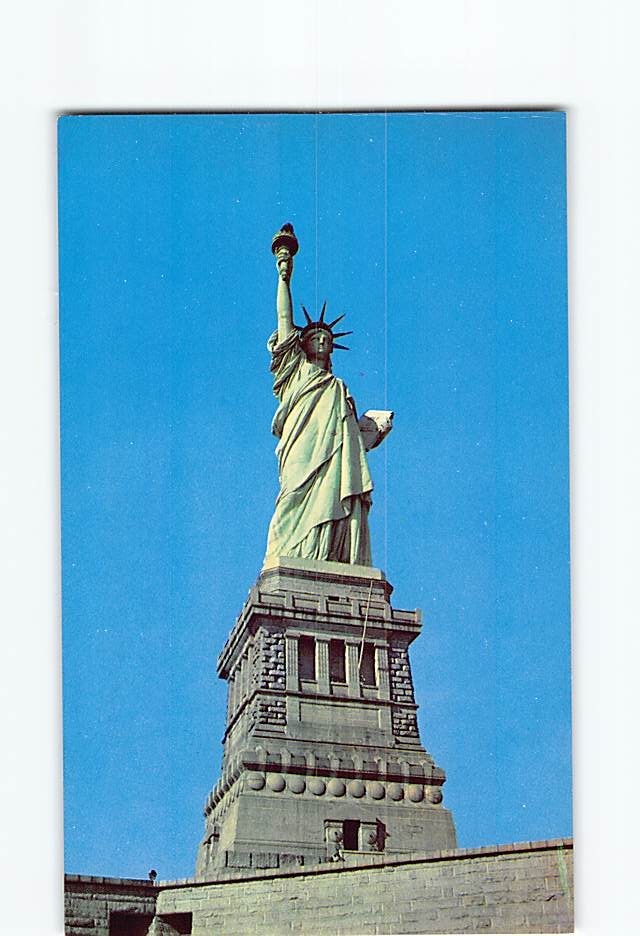 Postcard Statue of Liberty New York USA