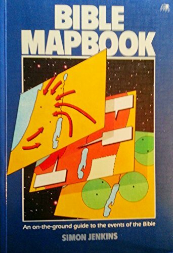 Bible Map Book by Simon Jenkins Paperback Free Fast Shipping Lion Book  