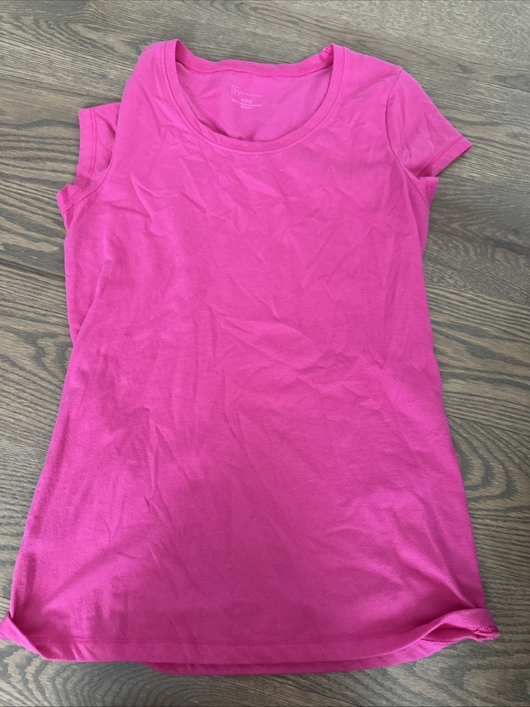 NOBO no boundaries womens short sleeve Pink t shirt juniors size Medium (7-9)