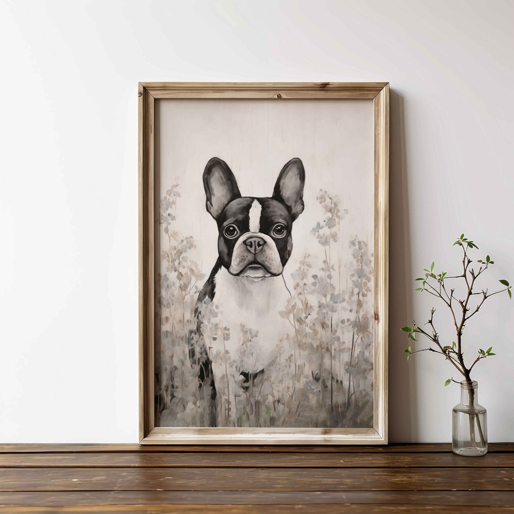 French Bulldog Print French Bulldog Wall Art Painting Frenchie Decor Dog Lovers