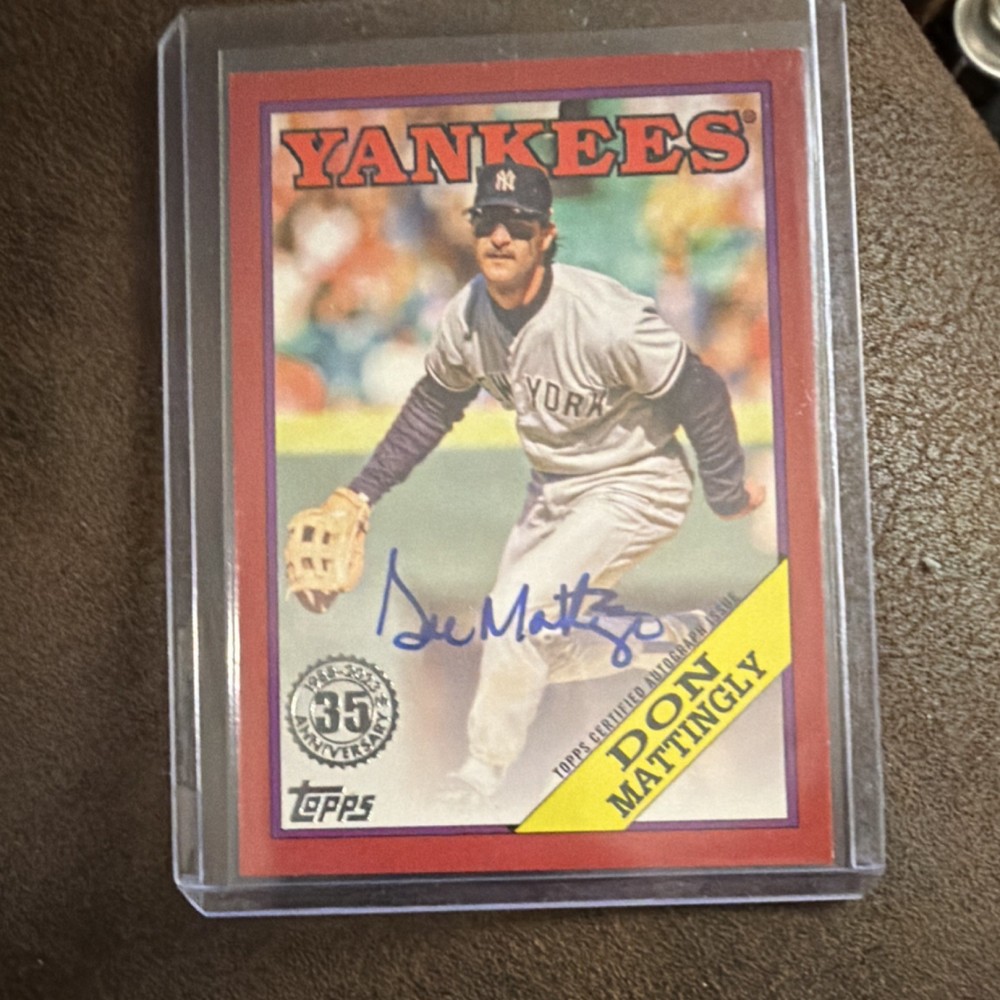 2023 Topps Series 1 - Don Mattingly 1988 Autograph Yankees #88BA-DMA /25