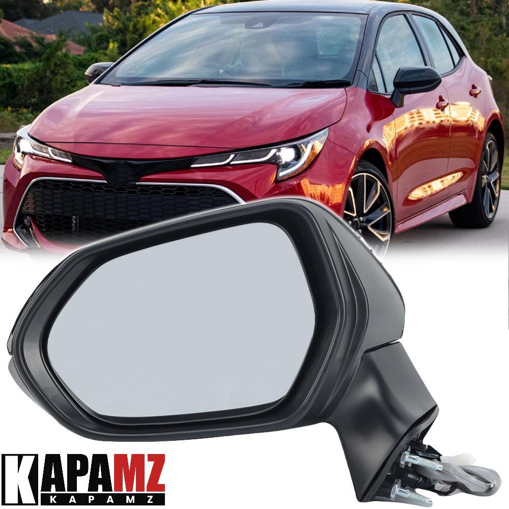 Left Driver Side Door Mirror for 2020-2024 Toyota Corolla w/ 3 Wire Power Glass